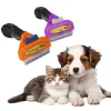 The third-generation universal pet hair removal comb for cats and dogs, the opening and closing knife comb, and the hair removal pet store Item Picture